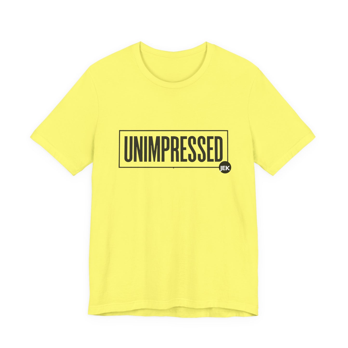 Unimpressed Podcast Tee | "Conversations the Mainstream Is Scared to Have" T-Shirt