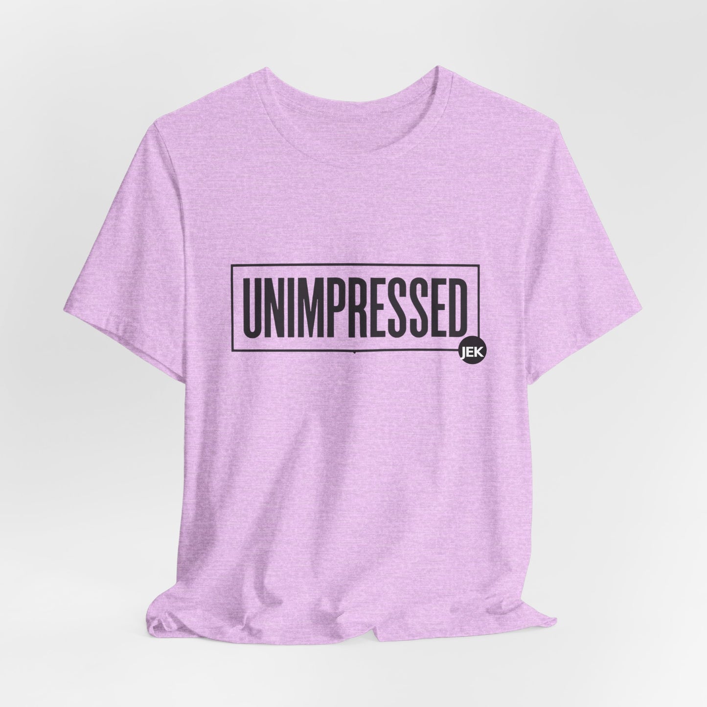 Unimpressed Podcast Tee | "Conversations the Mainstream Is Scared to Have" T-Shirt