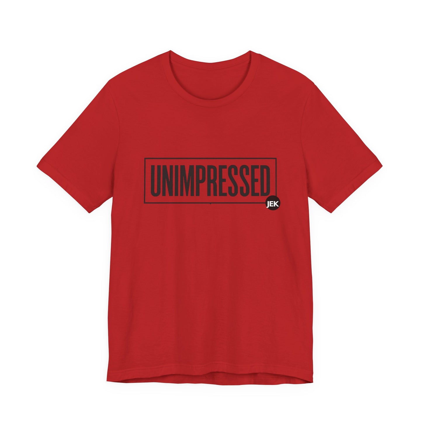 Unimpressed Podcast Tee | "Conversations the Mainstream Is Scared to Have" T-Shirt
