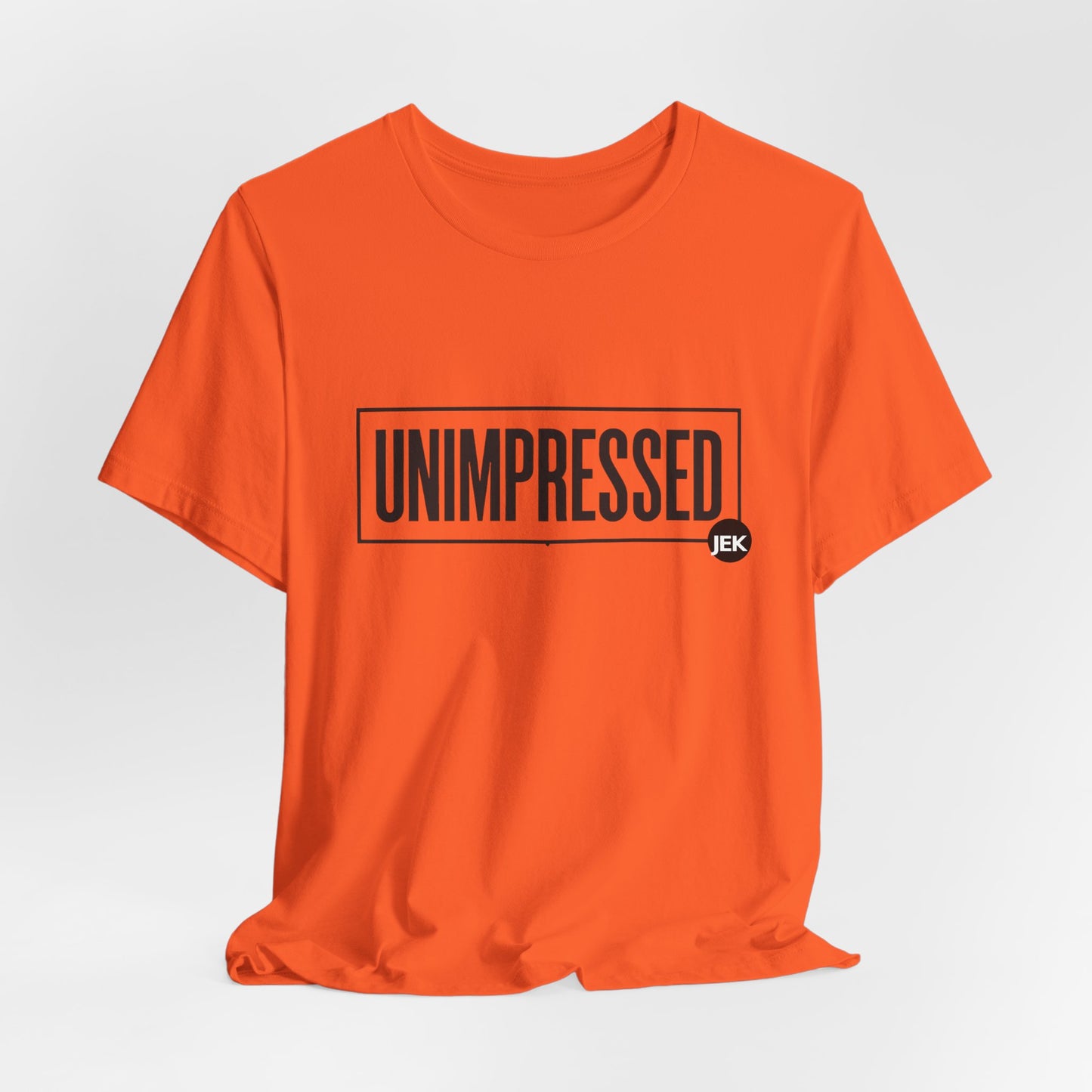 Unimpressed Podcast Tee | "Conversations the Mainstream Is Scared to Have" T-Shirt